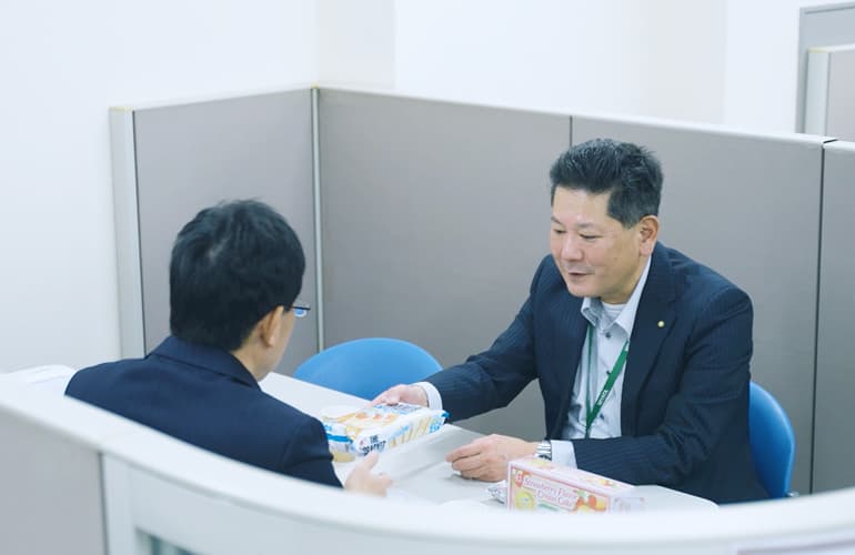 営業部門のイメージ風景