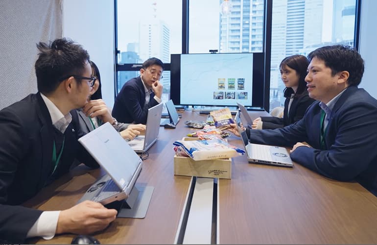 企画・開発部門イメージの風景